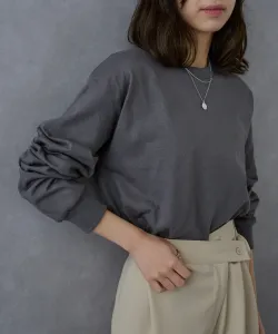 GILDAN/Футболка с длинными рукавами оверсайз из ультрахлопка плотностью 6,0 унций, с ребристой отделкой, однотонная, сшитая по индивидуальному заказу, Gildan GL2400