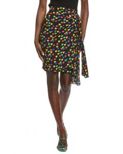 Шелковая юбка Акрис Akris, черный