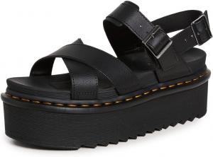 Dr. Martens Women's Voss II, Black Athena