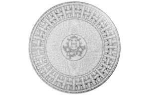 Коробка для посуды HERMES, platinum plates x2