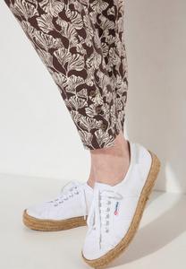 Брюки LEAF PRINT Ulla Popken, серо-коричневый