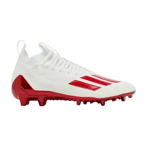 Бутсы adidas Adizero Primeknit Cleats 'White Team Power Red', белый