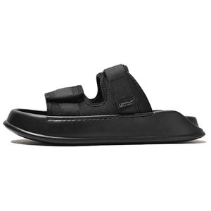Устойчивые к запахам и истиранию сандалии-слипоны для мужчин с амортизацией Wolves • Family QUNLANGSHIJIA, черный