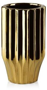 Декоративная ваза Mondex YVONNE, 14x25x14 см, золотой