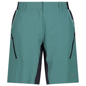 Женские бермуды для свободного катания на велосипеде + сетчатое нижнее белье - велосипедные шорты Cmp, Agave