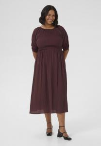 Платье Kaffe Curve LISANA , Fudge/Bordeaux