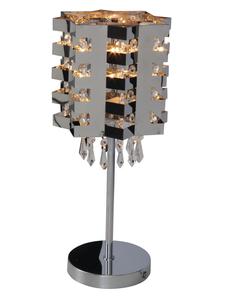 Настольная лампа "KRISTALLO" в хроме - (Д)20 см x (Ш)20 см x (В)49 см näve