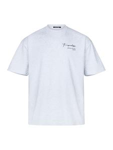 Trueprodigy Рубашка оверсайз Marin серого меланжевого цвета