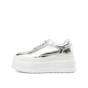 Легкие дышащие низкие кроссовки для скейтбординга, увеличивающие рост, для женщин Rosa Bianca, Ecru