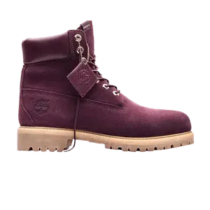 Мужские ботинки Timberland Concepts x Premium замшевые средней высоты, фиолетовый