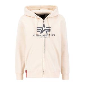 Толстовка Alpha Industries Basic Full Zip, бежевый