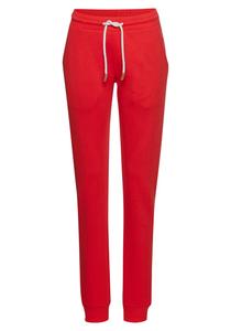 Брюки зауженного кроя H.I.S, красный