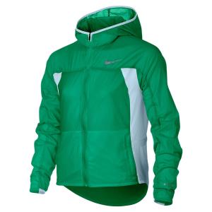 Детская куртка с капюшоном Grade School Nike, зеленый