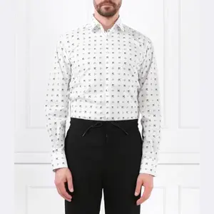 Рубашка узкого кроя Karl Lagerfeld, белый