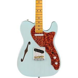 Электрогитара Fender American Professional II Telecaster Thinline, ограниченная серия, прозрачная, цвет Daphne Blue