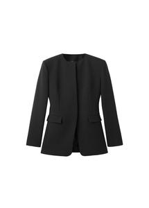 Куртка межсезонная MANGO Tropi, черный