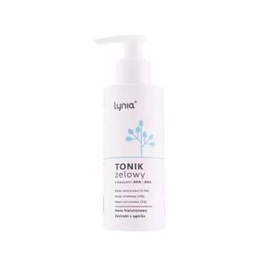 Гель-тонер с BHA и AHA кислотами 100 мл Lynia