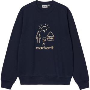 Мастерская толстовка Carhartt WIP, синий