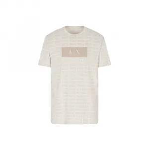 Футболка с коротким рукавом Armani Exchange XM001902_AF10356, бежевый