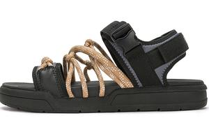 Спортивные сандалии Back to Back Unisex Black Brown Kappa, Black/Brown-990