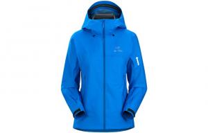 Arcteryx Ветровка женская водонепроницаемая ветрозащитная дышащая износостойкая утепленная легкая, Water Wave Blue/Fluidity