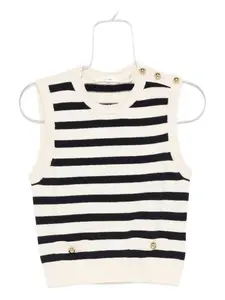 Жилет The Harbor в полоску FRAME, синий