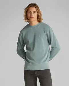 Мужская толстовка с монограммой Calvin Klein Jeans, зеленый