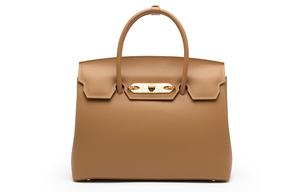 Кожаный портфель, кросс-боди для женщин ELLE, latte коричневый