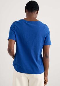 Базовая футболка BURDOCK Seasalt Cornwall, темно-синий