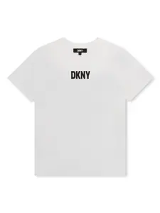 Футболка с фотопринтом Dkny Kids, белый