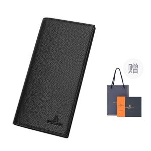 MEXICAN Кожаный клатч для мужчин, Black[Blue Box]