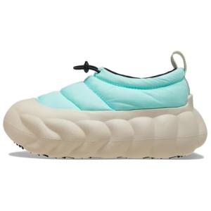 Оверпаф Шорти Аквамариновые Кроксы, Синий Бежевый