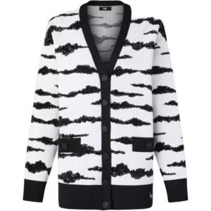 KARL LAGERFELD / Karl Lagerfeld Jeans Карл Лагерфельд Вязаный свитер женский белый