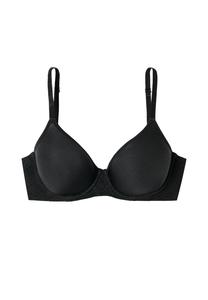 Бюстгальтер с чашкой и разделительной чашкой Air Bra Concept SCHIESSER, черный