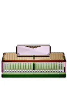 Хрустальная шкатулка с набором карт Reflections Copenhagen, зеленый