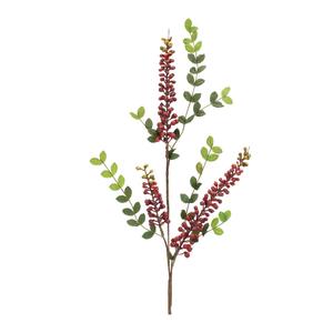 Декоративная ветка Melrose International Burgandy Berry Foliage, 6 штук