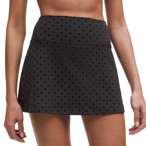 Юбка для йоги Nulu, женская Lululemon, polka flock черный