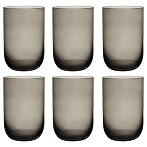 Like. от Villeroy & Boch стакан для лонгдринка Longdrinkbecher Like Glass 385 мл, набор из 6 шт. Like. By Villeroy & Boch, Smoke