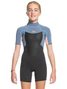 Гидрокостюм Roxy "Пролог 2/2 мм", цвет Cloud Blk/Powderdgrey/Sunglow