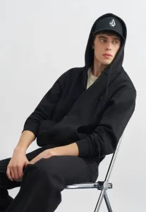 Толстовка с застежкой-молнией и одним камнем Volcom, Black