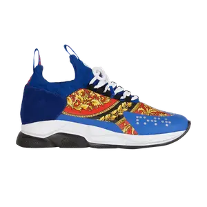 Кроссовки Versace Cross Chainer, синий