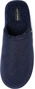 Мужские тапочки Lucky Brand с прошивкой и отделкой, темно-синий