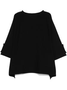 Свитер AP в рубчик Issey Miyake, черный