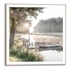 Картина с рамкой Reinders Rise and Shine, зеленый