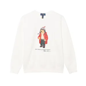 Polo Ralph Lauren Белая детская толстовка Kids'