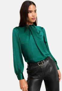 Блузка прямого кроя с длинными рукавами Friends Like These, Teal Green
