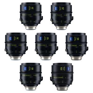 Комплект объективов ZEISS Supreme Prime 7: 25, 29, 35, 50, 65, 85, 100 мм (на ножках, крепление PL)