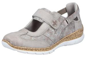 Классические балетки Rieker, серый