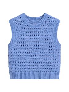 Marc O'Polo DENIM Обычный жилет-свитер цвета «Облачное небо»