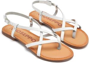 Женские сандалии GIOSEPPO с ремешком на щиколотке, белый